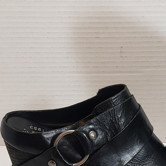 Kork-Ease Women's Courtney Harness SlipOn Mule Clogs Black Leather Sz 8 … - Picture 11 of 13